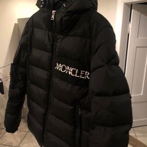 Moncler Aiton Down Jacket Black
